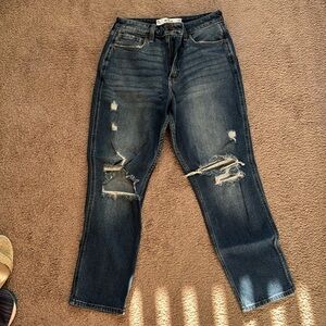Hollister curvy high rise jeans